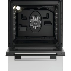 Cuisiniere vitrocéramique - WHIRLPOOL - W5V5LCW - 4 foyers - 7900 W -