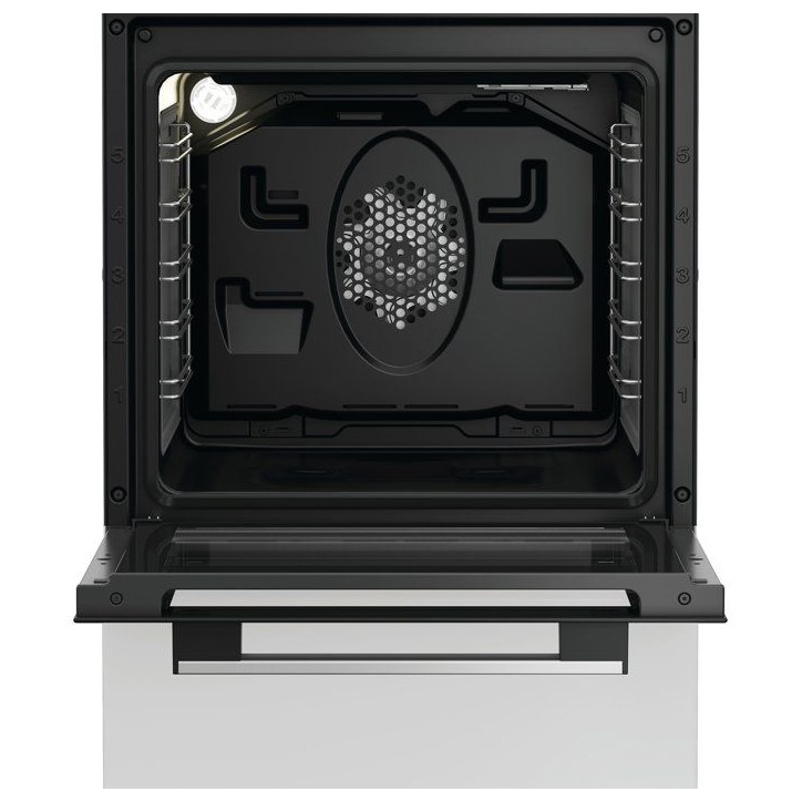 Cuisiniere vitrocéramique - WHIRLPOOL - W5V5LCW - 4 foyers - 7900 W - L50 cm - Blanc
