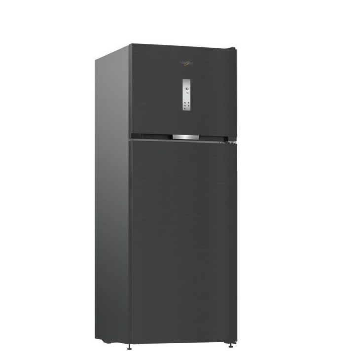 Réfrigérateur double-portes - WHIRLPOOL - WHD26473X5E - Classe D - 477 L - 70 x 74,6 x 186,5 cm - Dark Inox