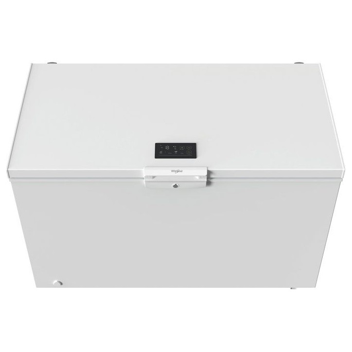 Congélateur coffre - WHIRLPOOL - W3RHS37EW2 - Classe E - 371L - 40db(A) - Serrure - Fonctionne en piece froide (-15°) - 85x133 Congélateur coffre - WHIRLPOOL - W3RHS37EW2 - Classe E - 371L - 40db(A) - Serrure - Fonctionne en piece froide (-15°) - 85x133