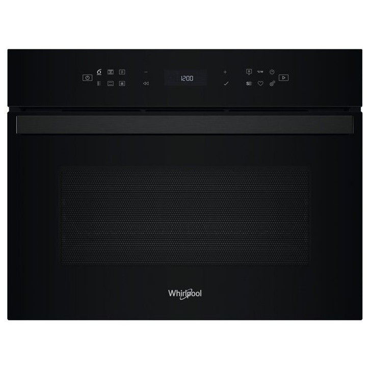 Micro-ondes combiné encastrable - WHIRLPOOL - WCW6O7HTBF - Noir - 59,5 x 55,4 x 45,5 cm Micro-ondes combiné encastrable - WHIRLPOOL - WCW6O7HTBF - Noir - 59,5 x 55,4 x 45,5 cm