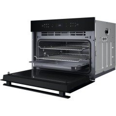 Micro-ondes combiné encastrable - WHIRLPOOL - WCW6O7HTBF - Noir - 59,