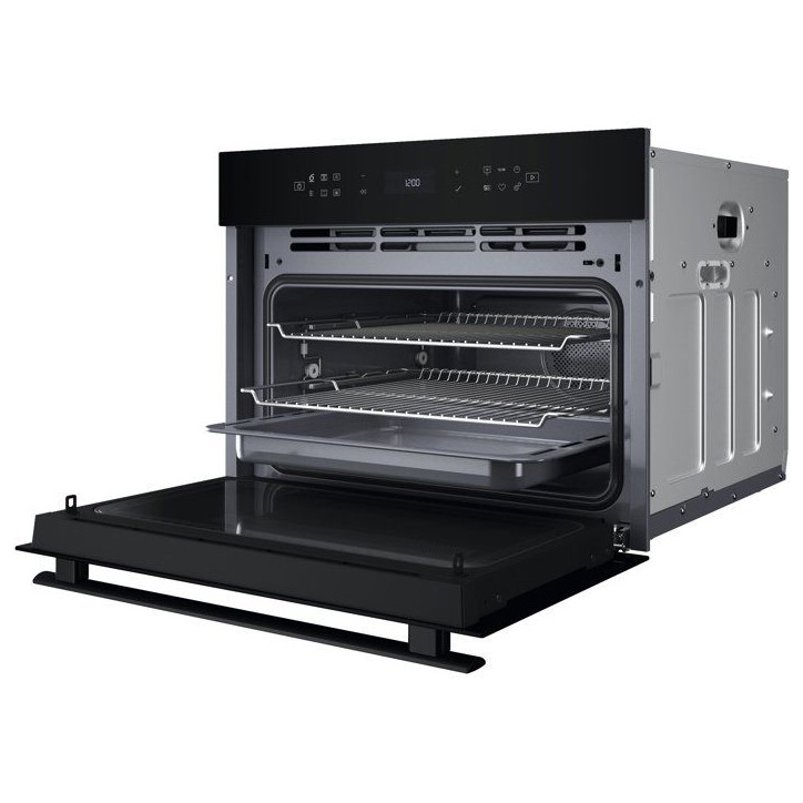 Micro-ondes combiné encastrable - WHIRLPOOL - WCW6O7HTBF - Noir - 59,5 x 55,4 x 45,5 cm Micro-ondes combiné encastrable - WHIRLPOOL - WCW6O7HTBF - Noir - 59,5 x 55,4 x 45,5 cm