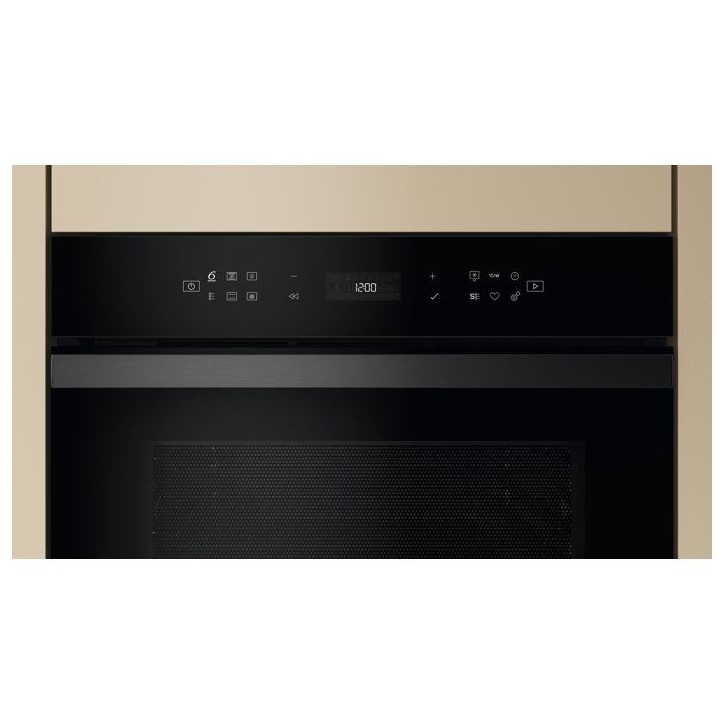 Micro-ondes combiné encastrable - WHIRLPOOL - WCW6O7HTBF - Noir - 59,5 x 55,4 x 45,5 cm Micro-ondes combiné encastrable - WHIRLPOOL - WCW6O7HTBF - Noir - 59,5 x 55,4 x 45,5 cm