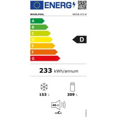 Réfrigérateur combiné - WHIRLPOOL - WB70E973W - 2 portes - 462 L -