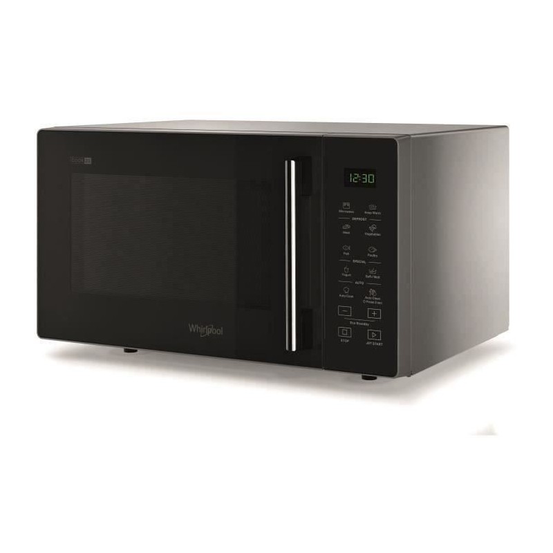 Micro-ondes - WHIRLPOOL - MWP251SB - Silver Black - 900 W - 48,3 x 41,
