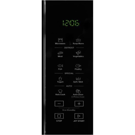 Micro-ondes - WHIRLPOOL - MWP251SB - Silver Black - 900 W - 48,3 x 41,4 x 28,1 cm - 25 L