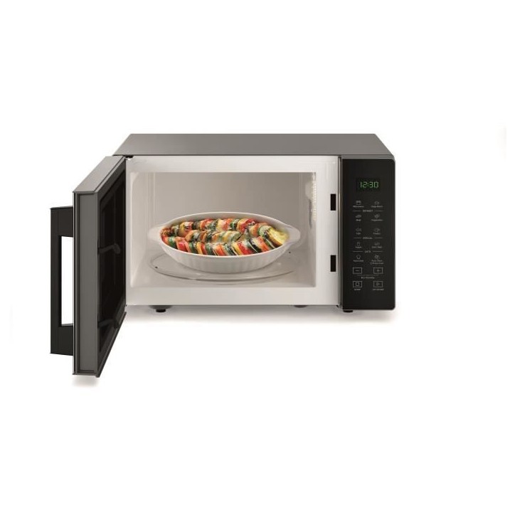 Micro-ondes - WHIRLPOOL - MWP251SB - Silver Black - 900 W - 48,3 x 41,4 x 28,1 cm - 25 L Micro-ondes - WHIRLPOOL - MWP251SB - Silver Black - 900 W - 48,3 x 41,4 x 28,1 cm - 25 L