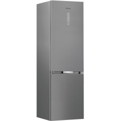 Réfrigérateur combiné - WHIRLPOOL - WHK26402XP4E - 355 L - Dual NoFrost - 6e sens - Porte bouteille - 203.5x59.5x66.3 - Inox