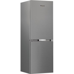 Réfrigérateur combiné - WHIRLPOOL - WHKH1361XP4E - 324 L - Congélateur NoFrost - 6e sens - Classe E - 186.5x59.5x66.3 - Inox