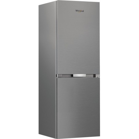 Réfrigérateur combiné - WHIRLPOOL - WHKH1361XP4E - 324 L - Congélateur NoFrost - 6e sens - Classe E - 186.5x59.5x66.3 - Inox