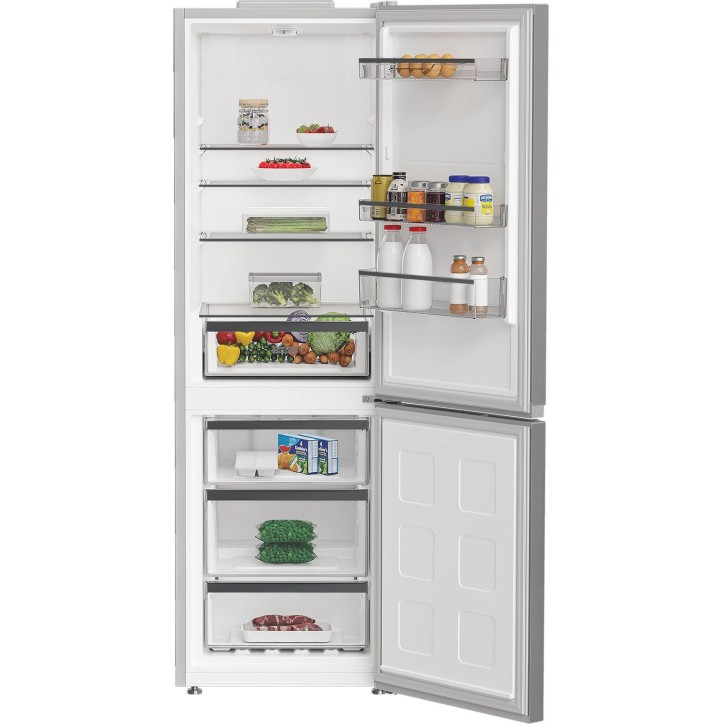 Réfrigérateur combiné - WHIRLPOOL - WHKH1361XP4E - 324 L - Congélateur NoFrost - 6e sens - Classe E - 186.5x59.5x66.3 - Inox Réfrigérateur combiné - WHIRLPOOL - WHKH1361XP4E - 324 L - Congélateur NoFrost - 6e sens - Classe E - 186.5x59.5x66.3 - Inox