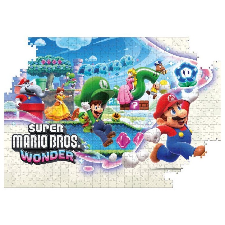Puzzle - WINNING MOVES - Super Mario Wonder - 500 pieces - Des 8 ans Puzzle - WINNING MOVES - Super Mario Wonder - 500 pieces - Des 8 ans