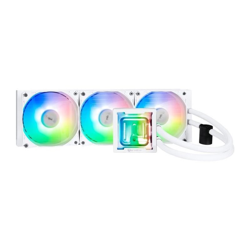BITFENIX Cube AIO 360 (Blanc) - Watercooling AIO - 3x120mm