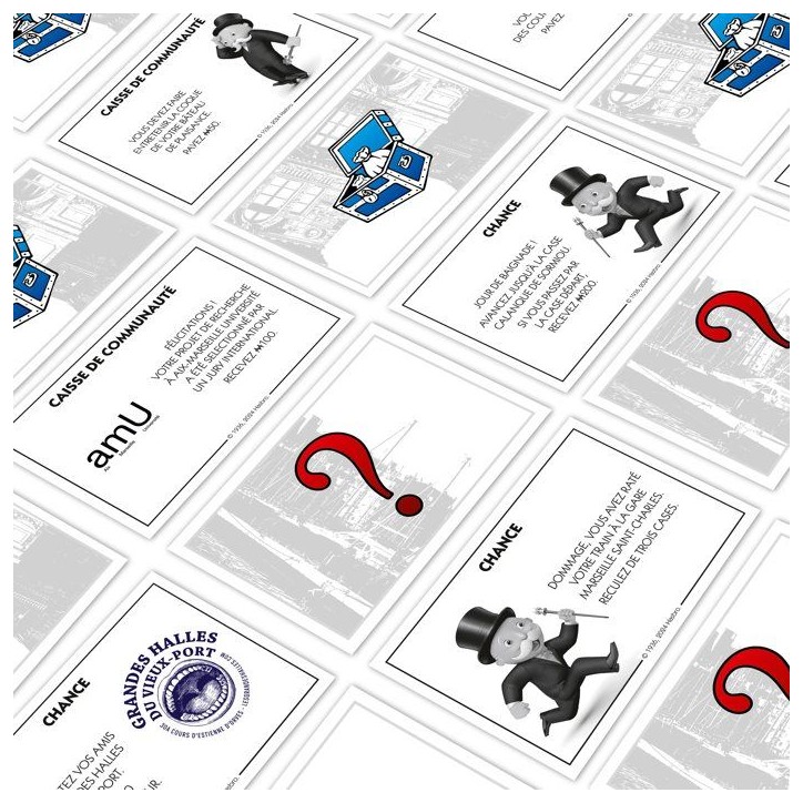 MONOPOLY Marseille - Jeu de société - WINNING MOVES - 2 a 6 joueurs - Des 8 ans