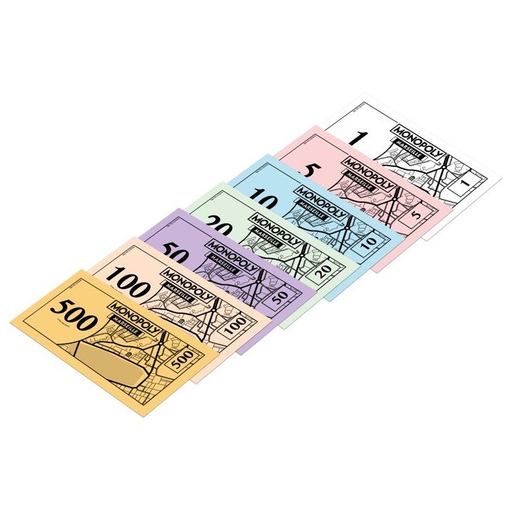 MONOPOLY Marseille - Jeu de société - WINNING MOVES - 2 a 6 joueurs - Des 8 ans