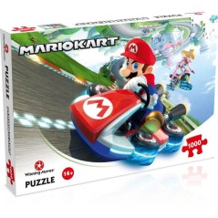 Puzzle - WINNING MOVES - Mario Kart Funracer - 1000 pieces - Des 14 an