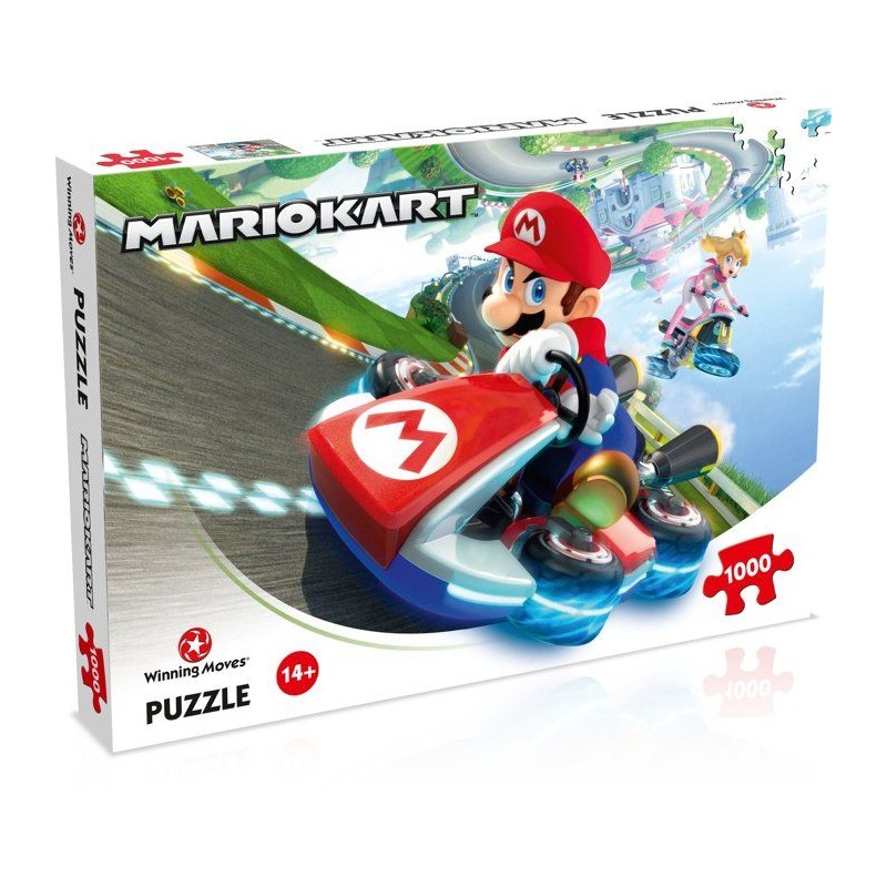 Puzzle - WINNING MOVES - Mario Kart Funracer - 1000 pieces - Des 14 an