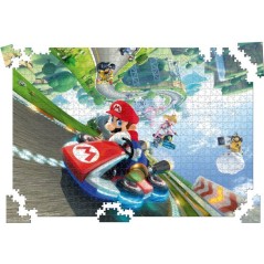Puzzle - WINNING MOVES - Mario Kart Funracer - 1000 pieces - Des 14 an