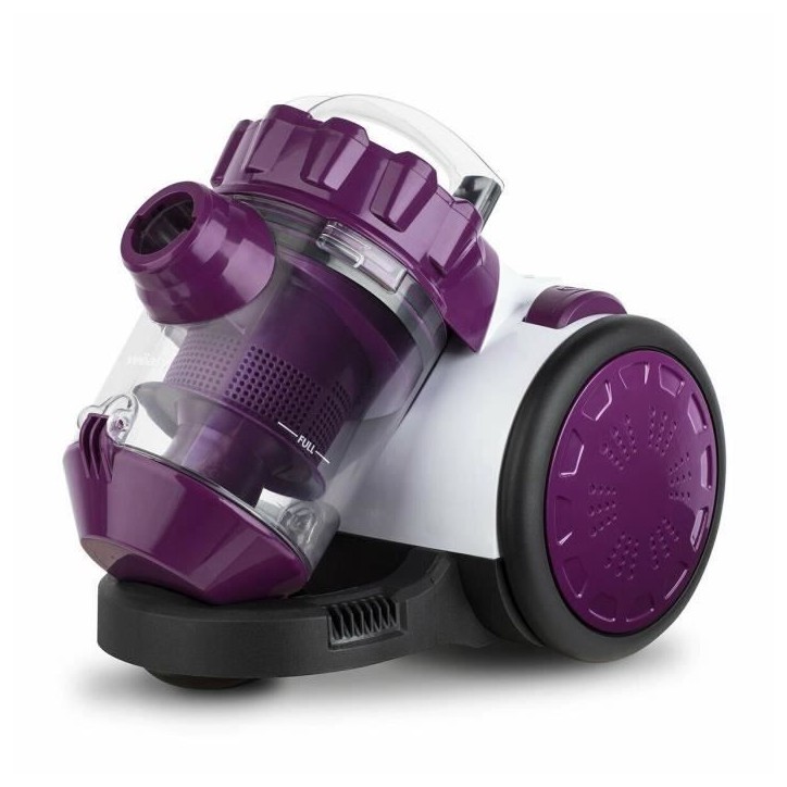 Aspirateur Multicyclonique sans sac Weasy WS10 - 1,5L - Cable 4,2m - Classe A - Violet Aspirateur Multicyclonique sans sac Weasy WS10 - 1,5L - Cable 4,2m - Classe A - Violet