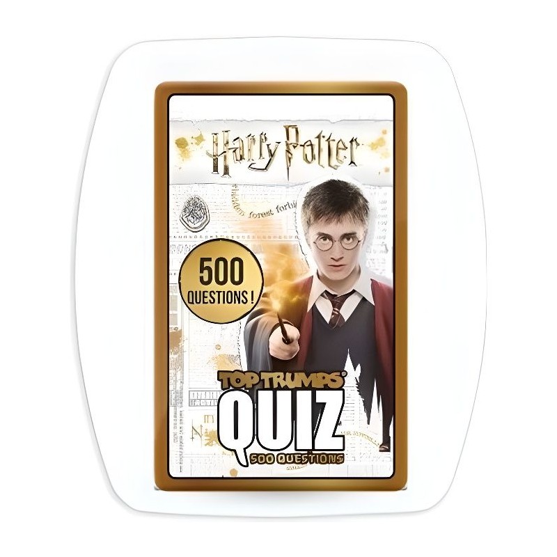 Quiz Harry Potter 500 questions, Jeu de société enfant et adulte, De
