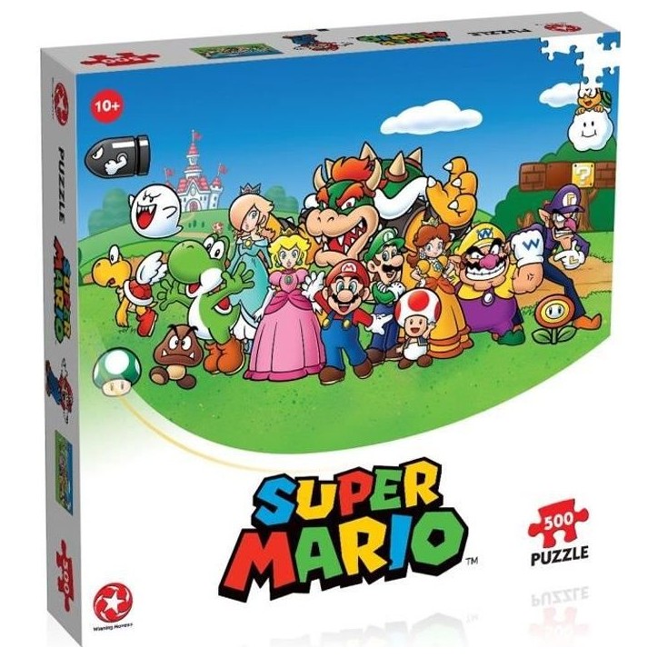 SUPER MARIO AND FRIENDS Puzzle 500 pieces SUPER MARIO AND FRIENDS Puzzle 500 pieces
