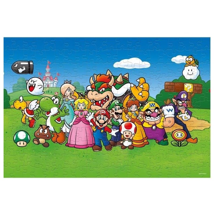 SUPER MARIO AND FRIENDS Puzzle 500 pieces SUPER MARIO AND FRIENDS Puzzle 500 pieces