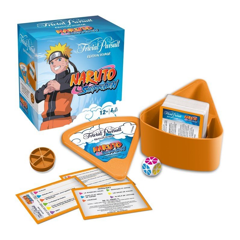 TRIVIAL PURSUIT VOYAGE Naruto Shippuden - Jeu de société - WINNING M
