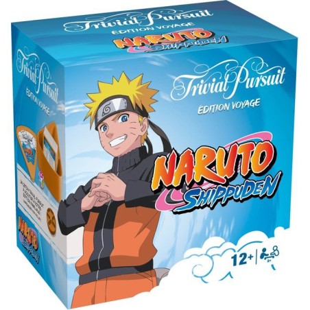 TRIVIAL PURSUIT VOYAGE Naruto Shippuden - Jeu de société - WINNING MOVES - 2 joueurs minimum - Des 12 ans