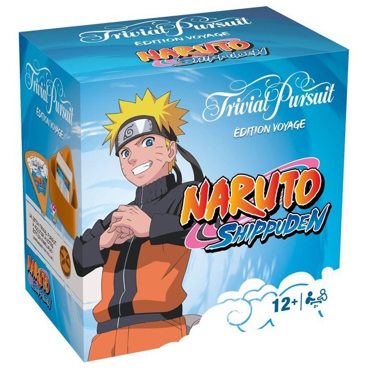 TRIVIAL PURSUIT VOYAGE Naruto Shippuden - Jeu de société - WINNING MOVES - 2 joueurs minimum - Des 12 ans