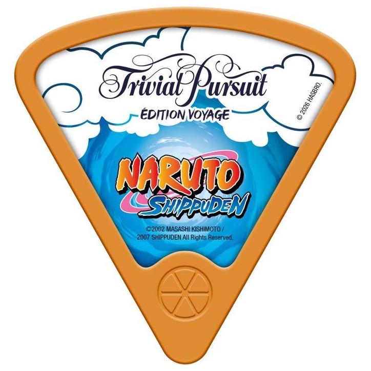 TRIVIAL PURSUIT VOYAGE Naruto Shippuden - Jeu de société - WINNING MOVES - 2 joueurs minimum - Des 12 ans
