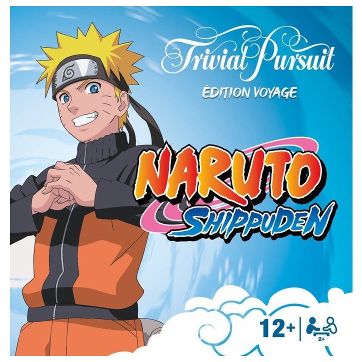 TRIVIAL PURSUIT VOYAGE Naruto Shippuden - Jeu de société - WINNING MOVES - 2 joueurs minimum - Des 12 ans