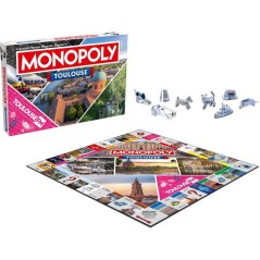 MONOPOLY Toulouse - Jeu de société - WINNING MOVES - 2 a 6 joueurs -