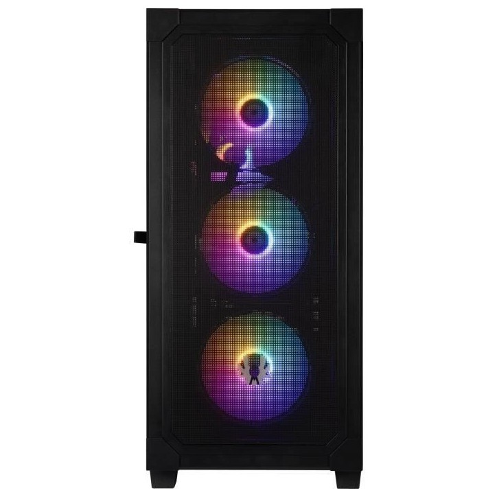 Boîtier PC - BITFENIX - Graph ARGB - Moyen tour - ATX - Noir - 4 ventilateurs A-RGB
