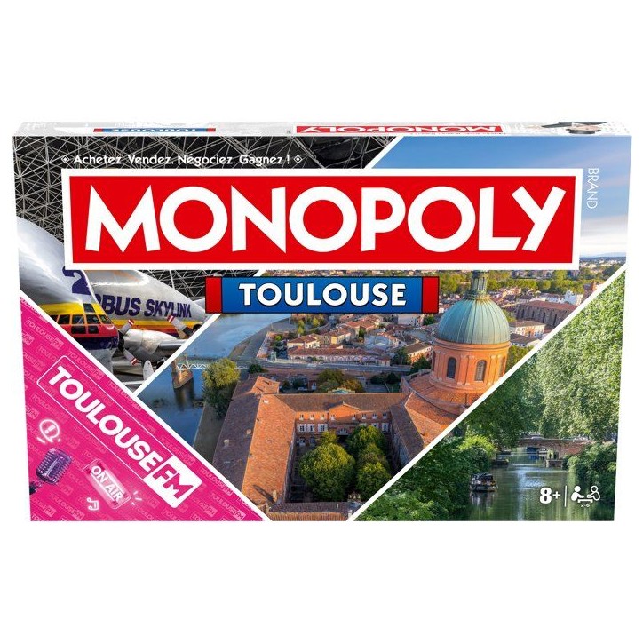 MONOPOLY Toulouse - Jeu de société - WINNING MOVES - 2 a 6 joueurs - Des 8 ans MONOPOLY Toulouse - Jeu de société - WINNING MOVES - 2 a 6 joueurs - Des 8 ans