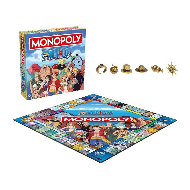 MONOPOLY - One Piece nouvelle édition - Jeu de société - WINNING MO