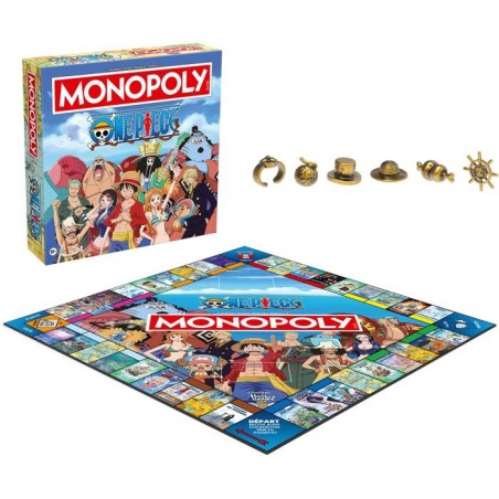 MONOPOLY - One Piece nouvelle édition - Jeu de société - WINNING MO