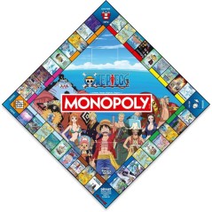 MONOPOLY - One Piece nouvelle édition - Jeu de société - WINNING MOVES - 2 a 6 joueurs - Des 12 ans
