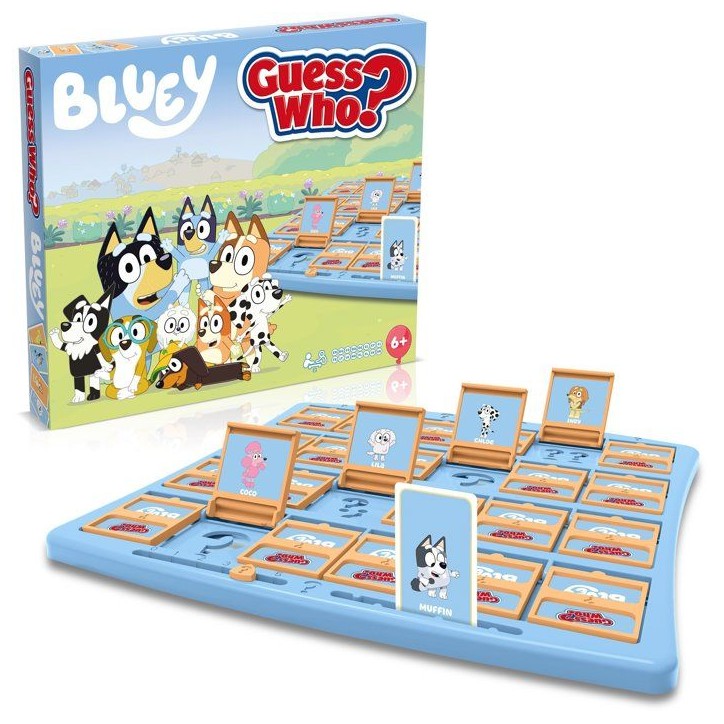 QUI EST-CE ? Bluey - Jeu de société - WINNING MOVES - Des 6 ans