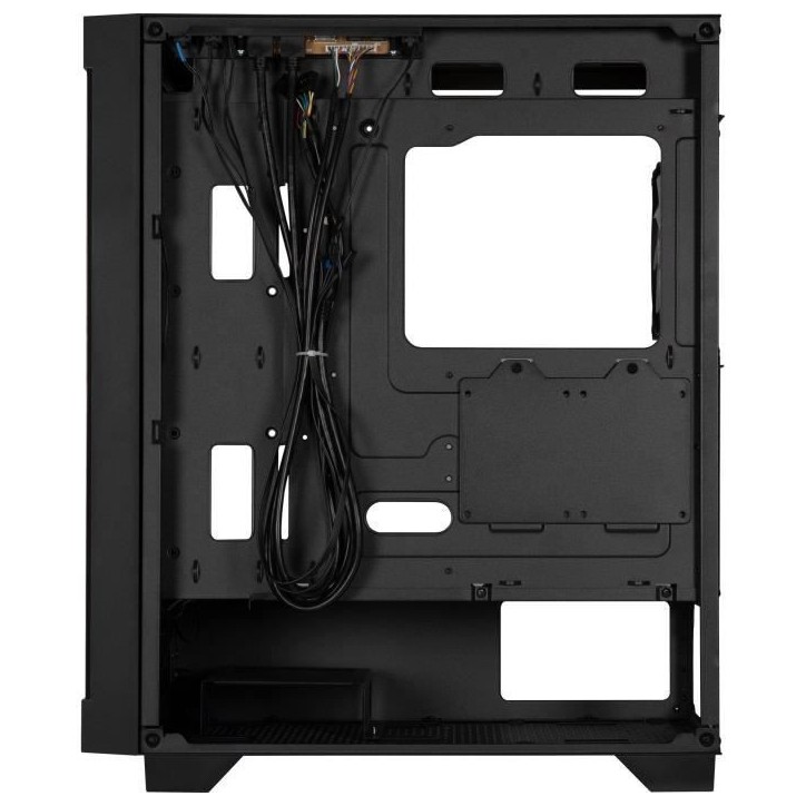 Boîtier PC - BITFENIX - Graph ARGB - Moyen tour - ATX - Noir - 4 ventilateurs A-RGB