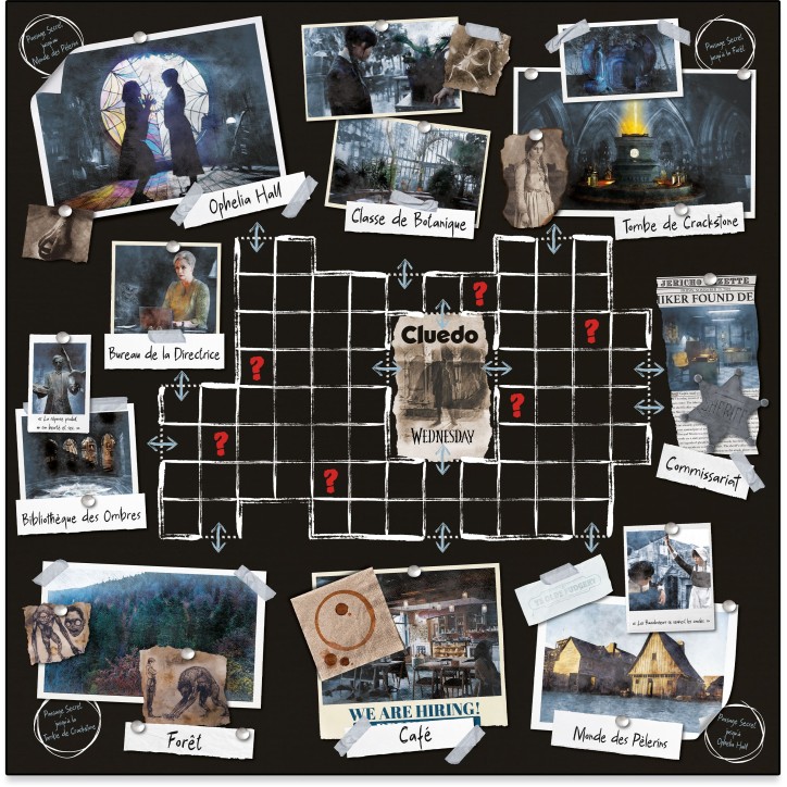 CLUEDO Mercredi - Jeu de société - WINNING MOVES - Des 12 ans CLUEDO Mercredi - Jeu de société - WINNING MOVES - Des 12 ans