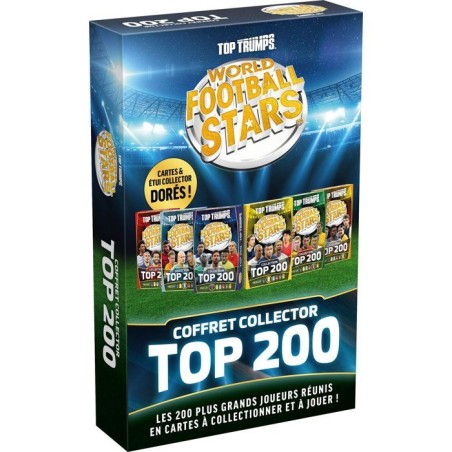 Top Trumps World Football Stars TOP 200 - Pack collector - Jeu de soci