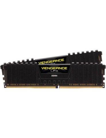 Mémoire RAM - CORSAIR - Vengeance LPX DDR4 - 16GB 2x8GB DIMM - 3200 MHz - 1.35V - Noir (CMK16GX4M2E3200C)