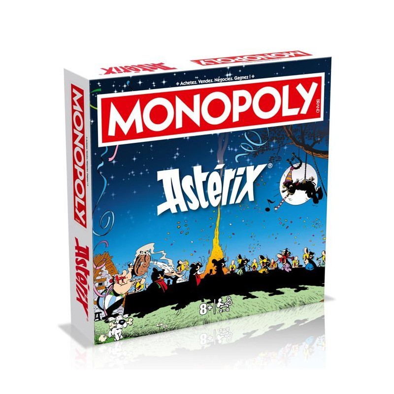 MONOPOLY Asterix - Jeu de société - WINNING MOVES - Des 8 ans