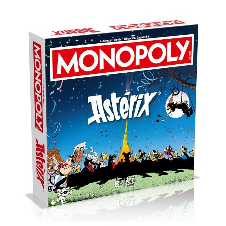 MONOPOLY Asterix - Jeu de société - WINNING MOVES - Des 8 ans MONOPOLY Asterix - Jeu de société - WINNING MOVES - Des 8 ans