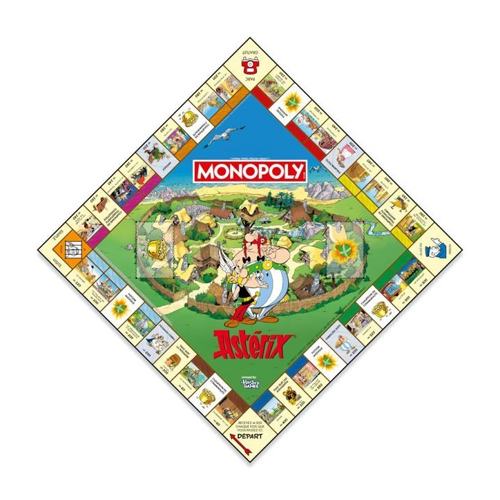 MONOPOLY Asterix - Jeu de société - WINNING MOVES - Des 8 ans MONOPOLY Asterix - Jeu de société - WINNING MOVES - Des 8 ans