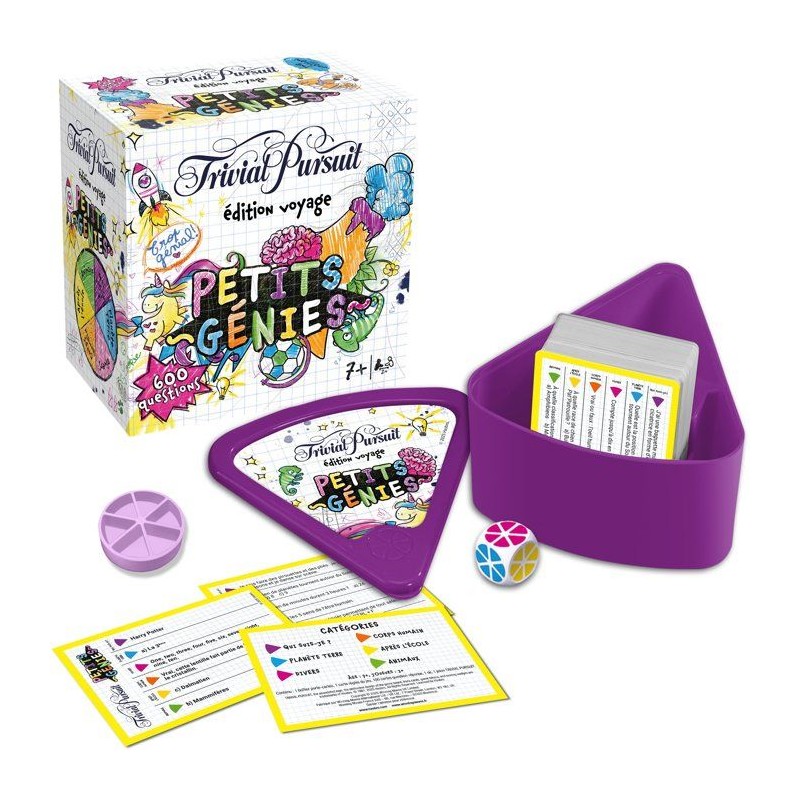 TRIVIAL PURSUIT VOYAGE Les petits génies - Jeu de société - WINNING