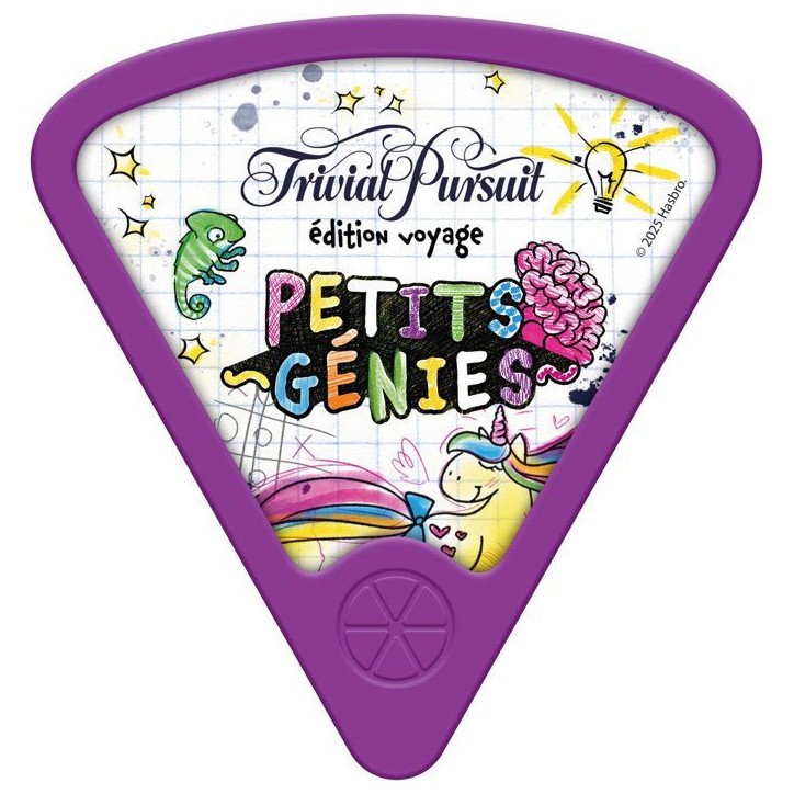 TRIVIAL PURSUIT VOYAGE Les petits génies - Jeu de société - WINNING MOVES - 2 joueurs minimum - Des 8 ans TRIVIAL PURSUIT VOYAGE Les petits génies - Jeu de société - WINNING MOVES - 2 joueurs minimum - Des 8 ans