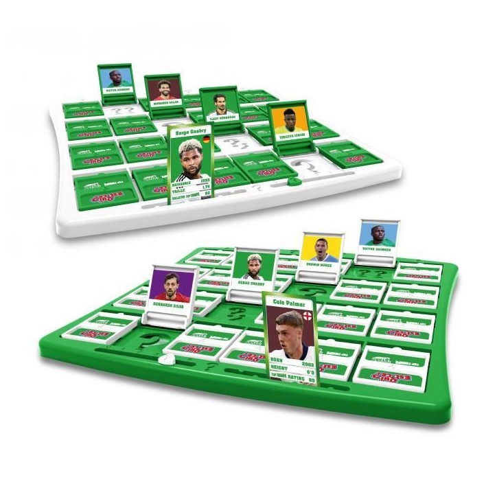 QUI EST-CE ? World Football Stars - Jeu de société - WINNING MOVES - Des 6 ans QUI EST-CE ? World Football Stars - Jeu de société - WINNING MOVES - Des 6 ans
