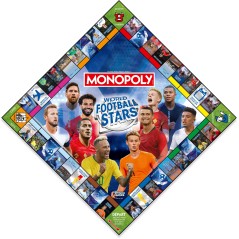 MONOPOLY World Football Stars - Jeu de société - WINNING MOVES - Des 8 ans